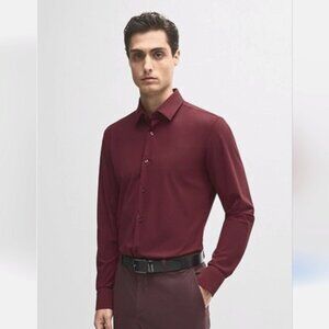 Hugo Boss regular fit Long sleeve dress shirt